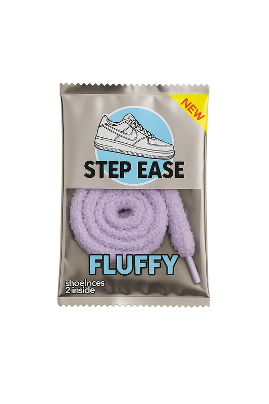 Fluffy Laces - Purple